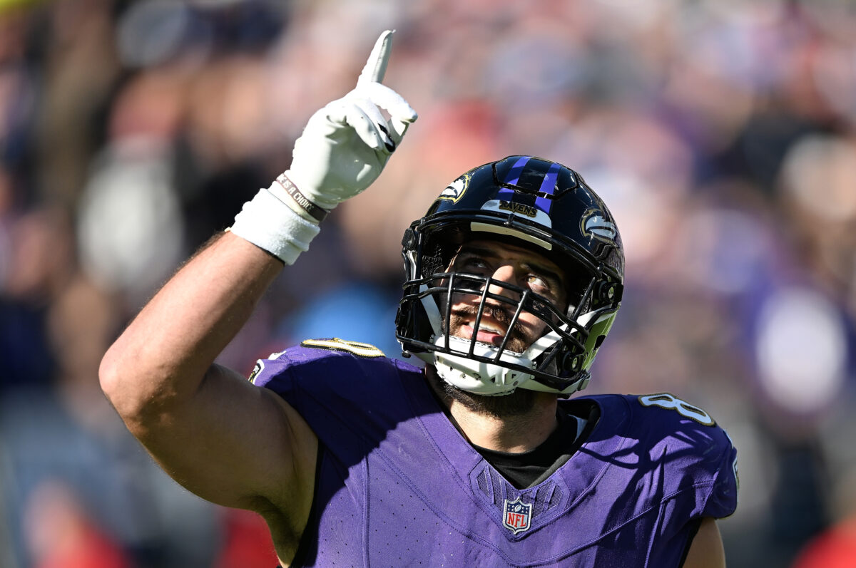 John Harbaugh says Ravens TE Mark Andrews is ‘on schedule’ when asked about postseason return