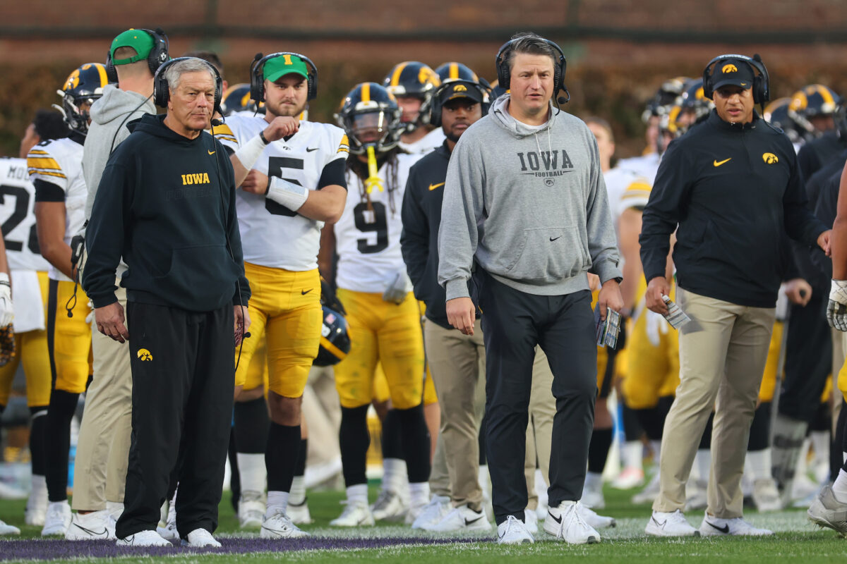 Kirk Ferentz reflects on Brian Ferentz’s time with program ahead of Cheez-It Citrus Bowl