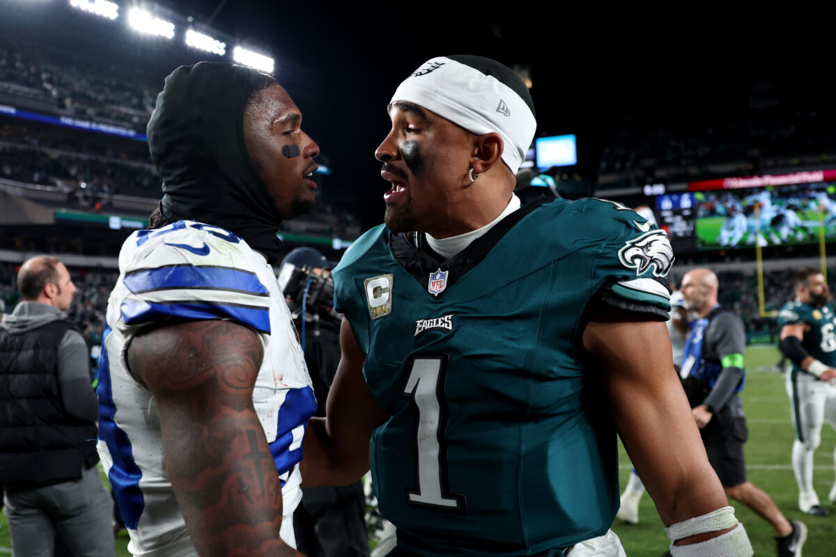 Ejected Eagles security man won’t be allowed on sidelines vs Cowboys