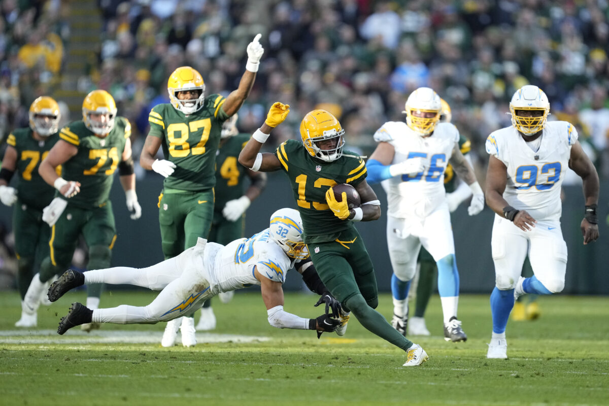 Packers rookie WR Dontayvion Wicks brings ‘YAC mindset’ to offense
