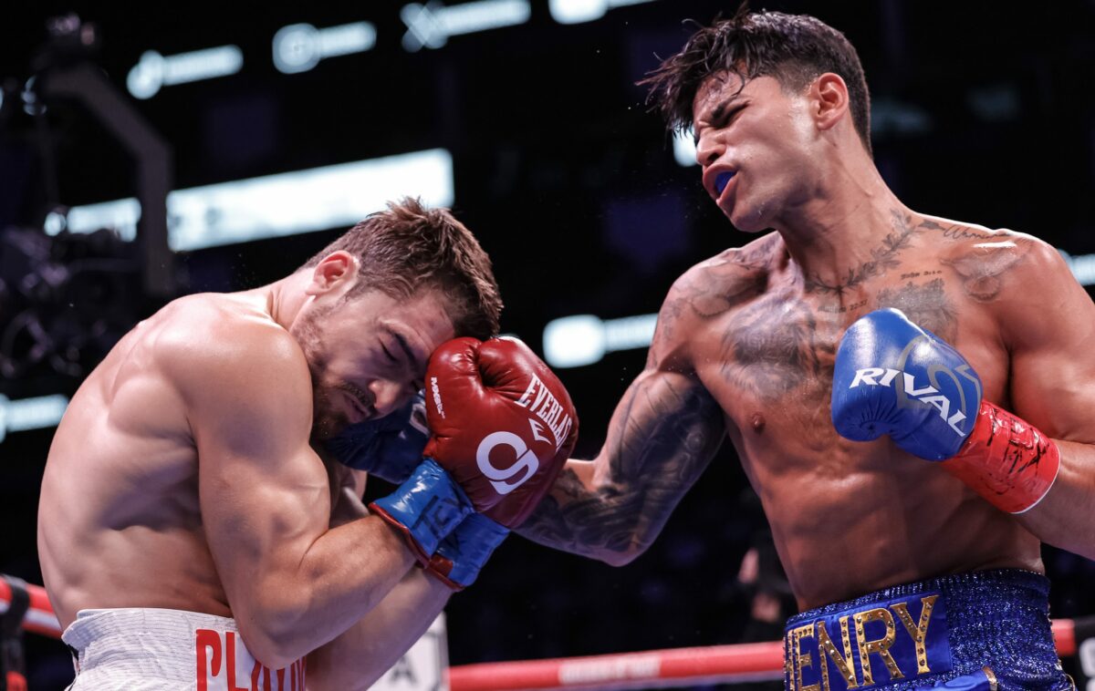 Ryan Garcia bounces back with eighth-round KO of Oscar Duarte