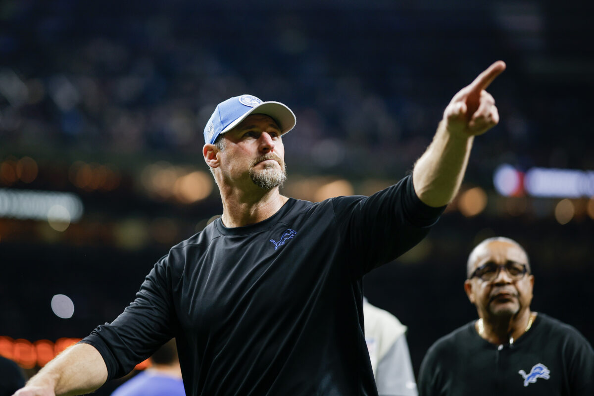 Dan Campbell perfectly sums up the Lions win over the Saints