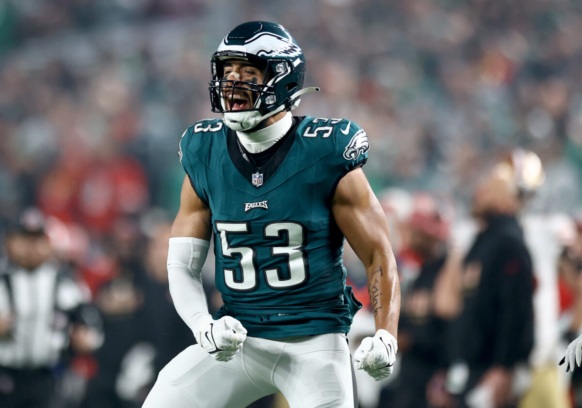Patriots claim former Eagles linebacker off waivers on Friday