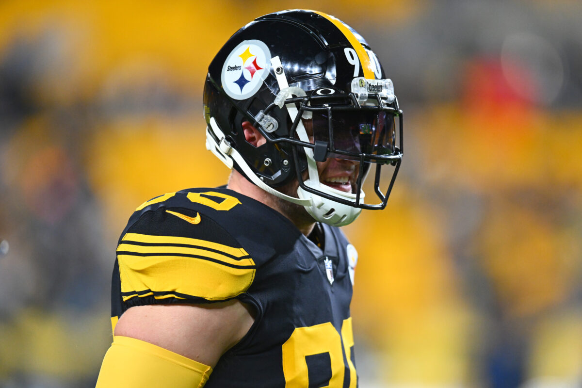 Where does Steelers’ EDGE T.J. Watt rank in Defensive Player of the Year odds?