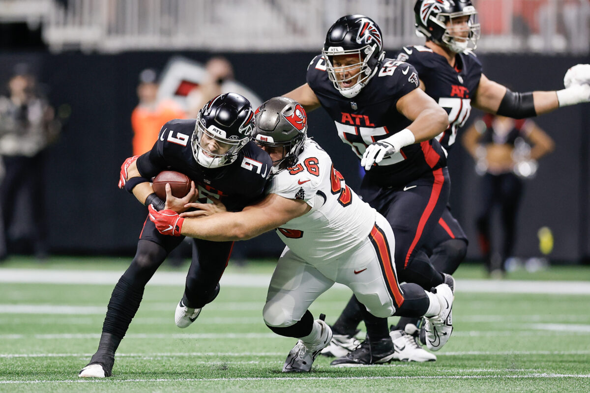 Falcons Twitter trashes Ridder, Smith after loss to Buccaneers