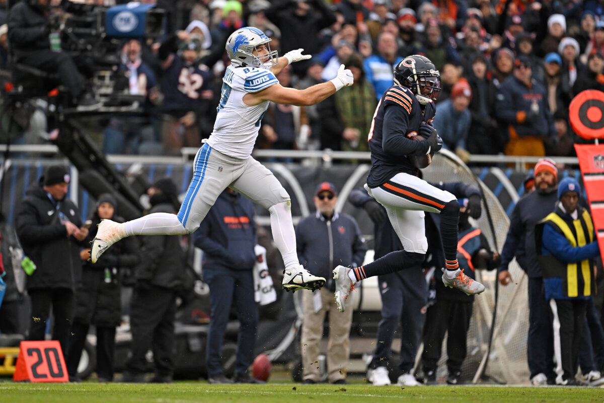 Lions rookie report: How they fared vs. the Bears in Week 14