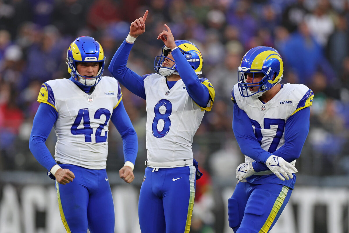 Sean McVay explains why Rams won’t work out kickers despite Lucas Havrisik’s struggles