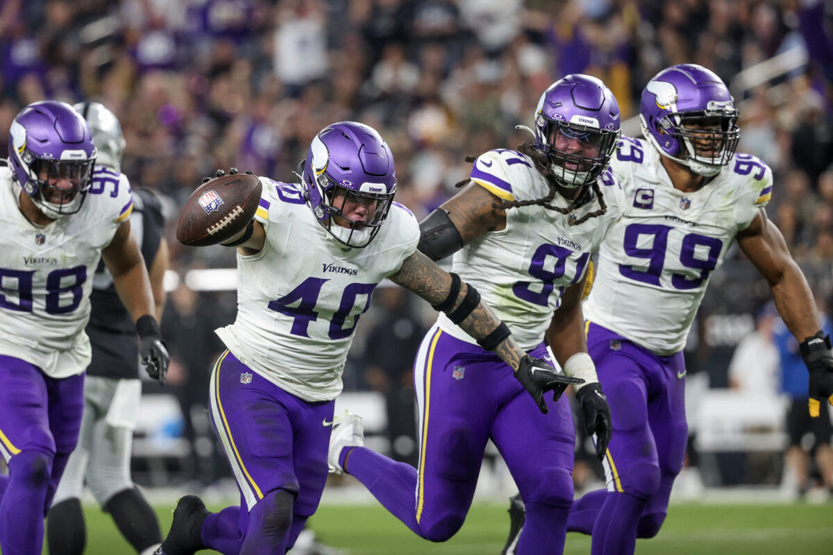 Vikings-Raiders was the lowest-scoring indoor game in NFL history