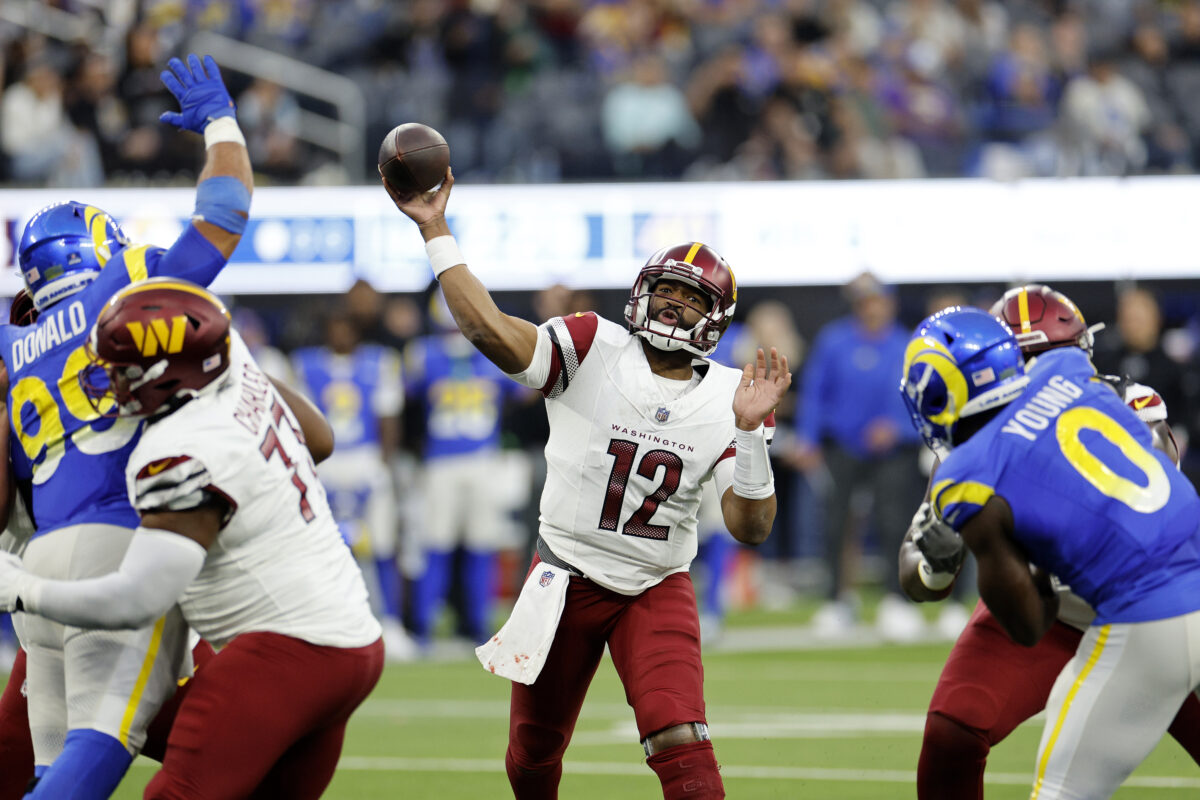 WATCH: Jacoby Brissett throws 2 late touchdowns in loss to Rams