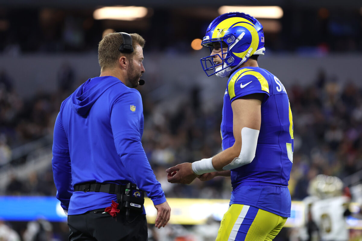 See which 6 players got game balls from Sean McVay after Rams’ big win vs. Saints