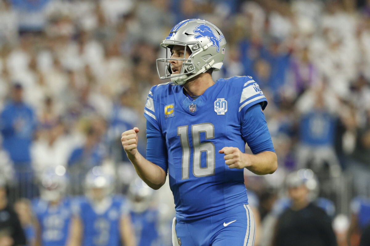 Lions beat the Vikings with an unusual offensive strategy