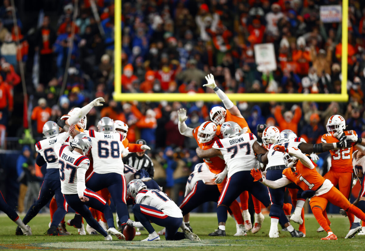 Chad Ryland drills 56-yard field goal as Patriots spoil Broncos’ rally