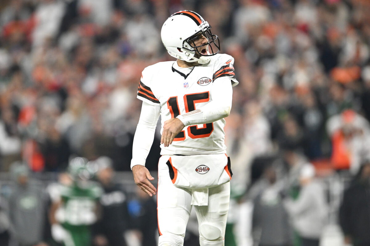 Joe Flacco stays red-hot, finds Jerome Ford again to put Browns up 34-14 vs. Jets in the first half