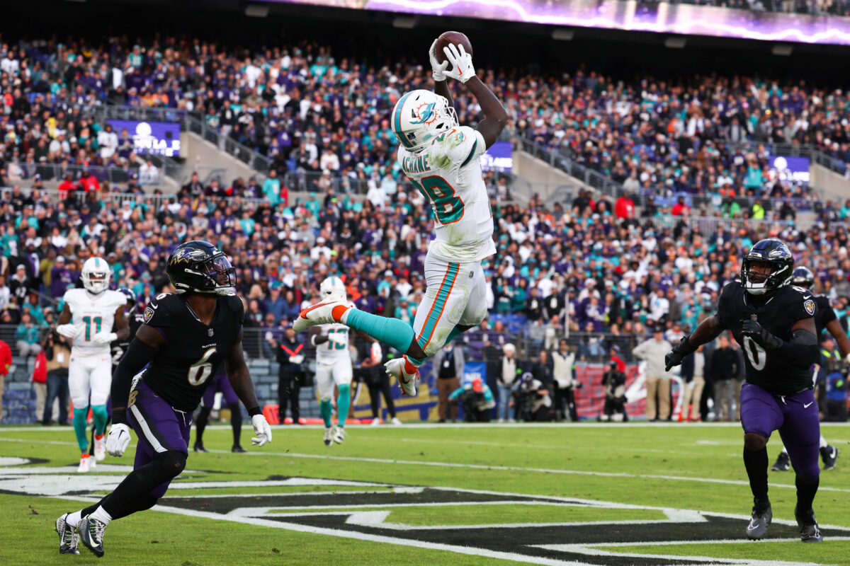 Studs and duds from Dolphins blowout loss to Ravens