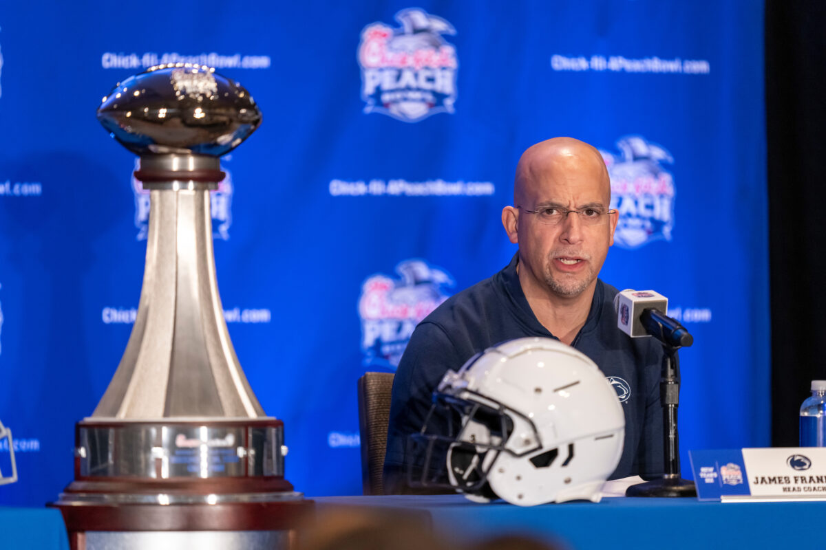 James Franklin’s ideas for overhauling college football include a commissioner and NFL collaboration