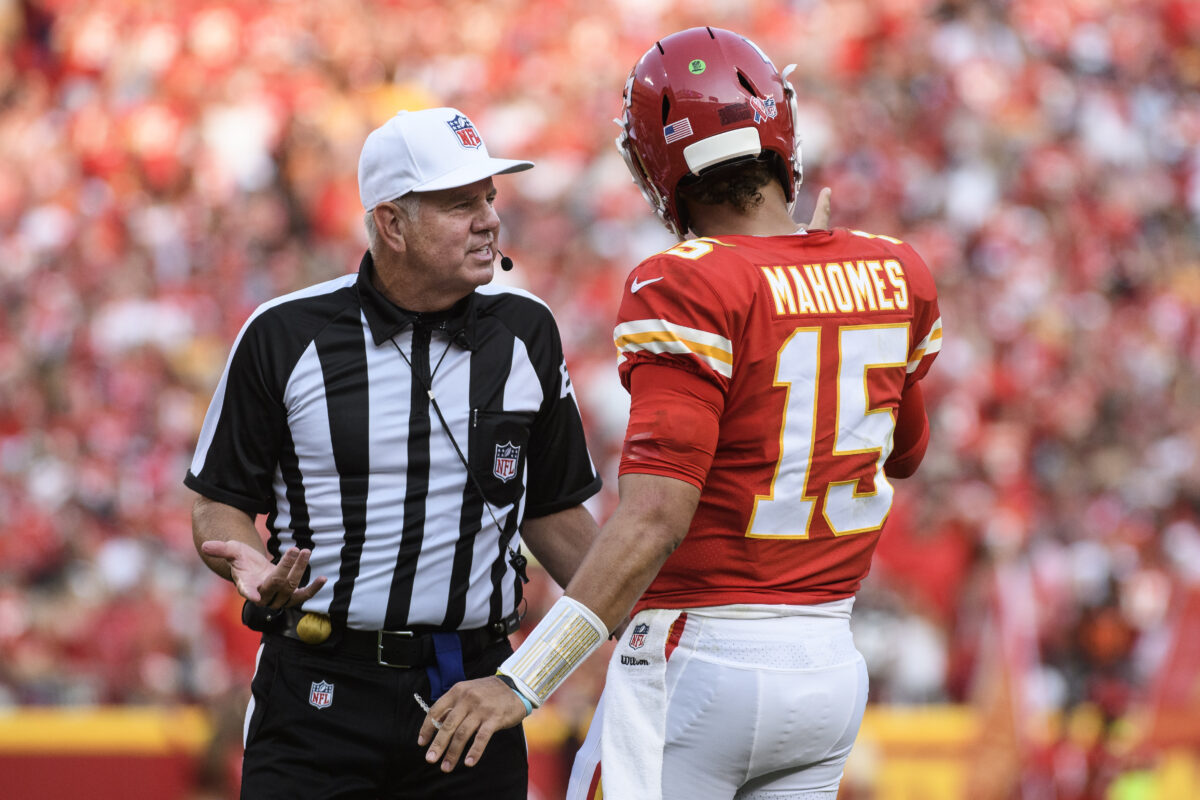 Chiefs QB Patrick Mahomes says late penalty vs. Bills took away from Travis Kelce’s greatness