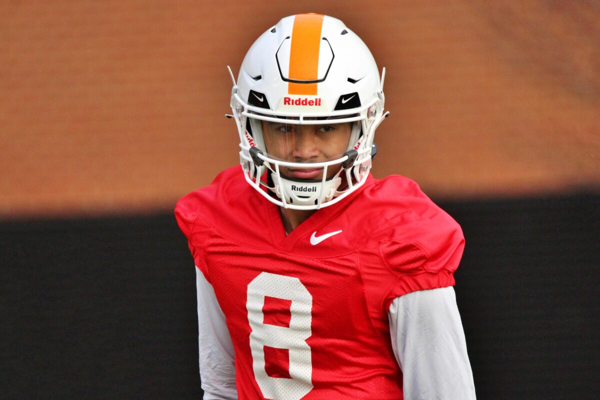 Watch: Nico Iamaleava discusses making first start at Tennessee