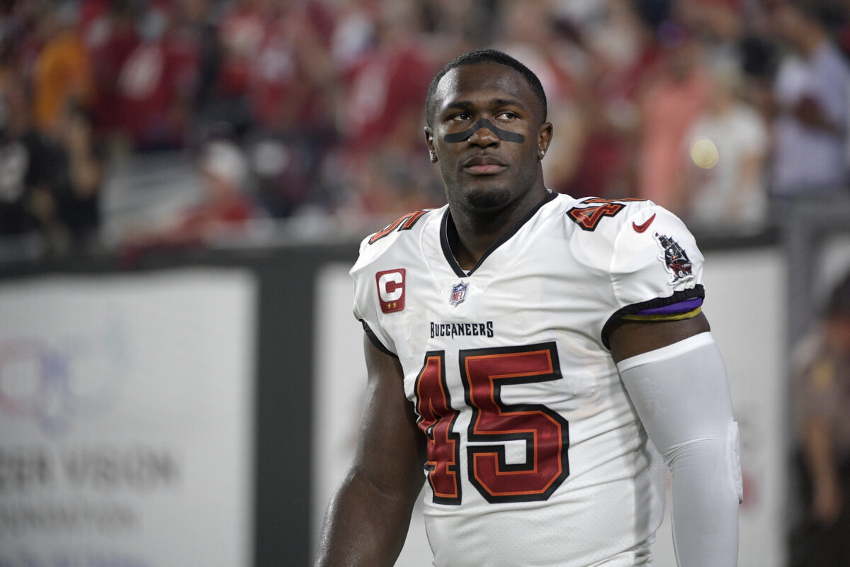 Bucs LB Devin White will not play Week 15, absence ‘not injury related’