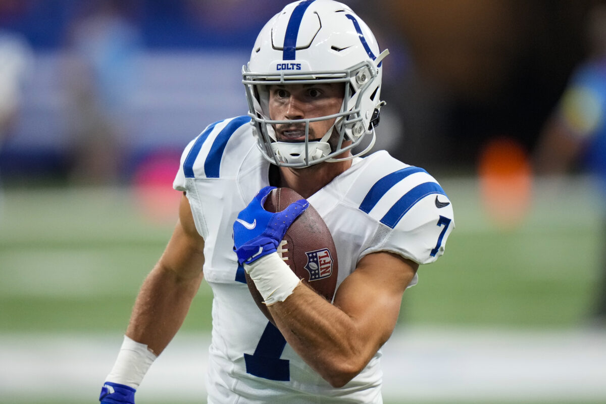 Colts sign WR Ethan Fernea to the practice squad
