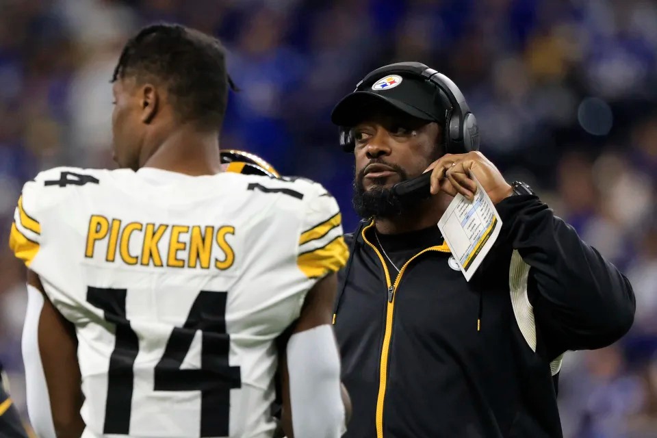Steelers HC Mike Tomlin offers typical reason to not bench George Pickens
