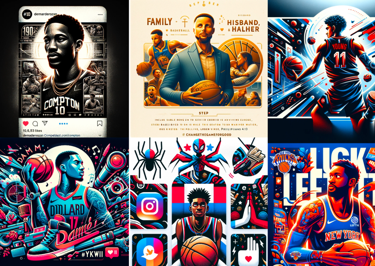 We asked DALL-E to turn NBA players’ Instagram bios into images