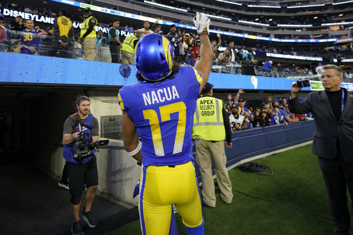 Watch: Puka Nacua caps off Rams’ textbook 95-yard opening drive with TD