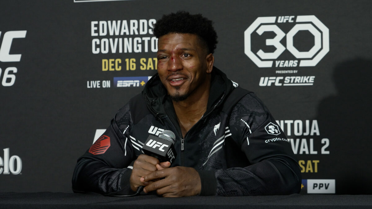 Alonzo Menifield knew power would level the playing field in UFC 296 win over Dustin Jacoby