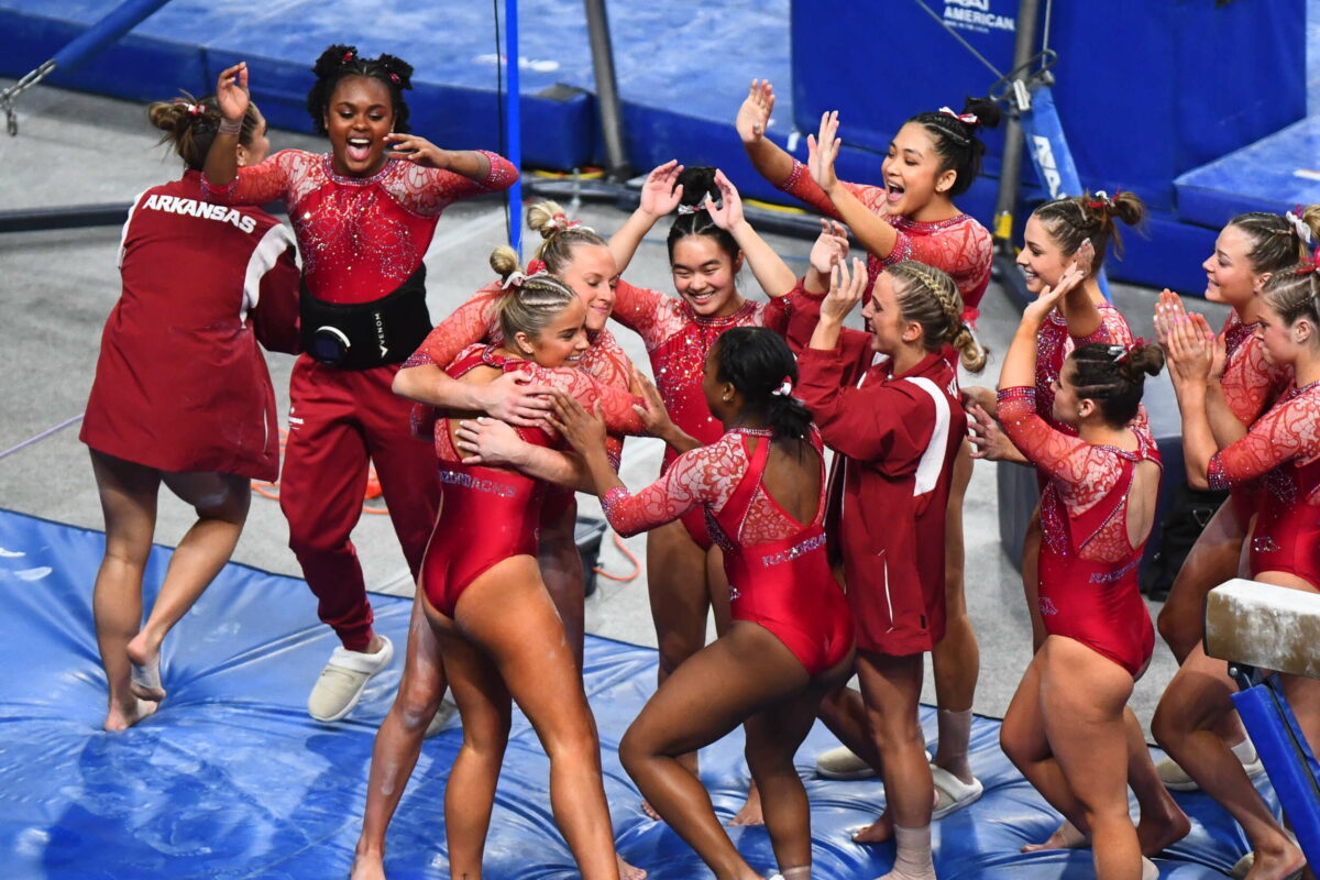 Arkansas women’s gymnastics earns preseason No. 15 ranking