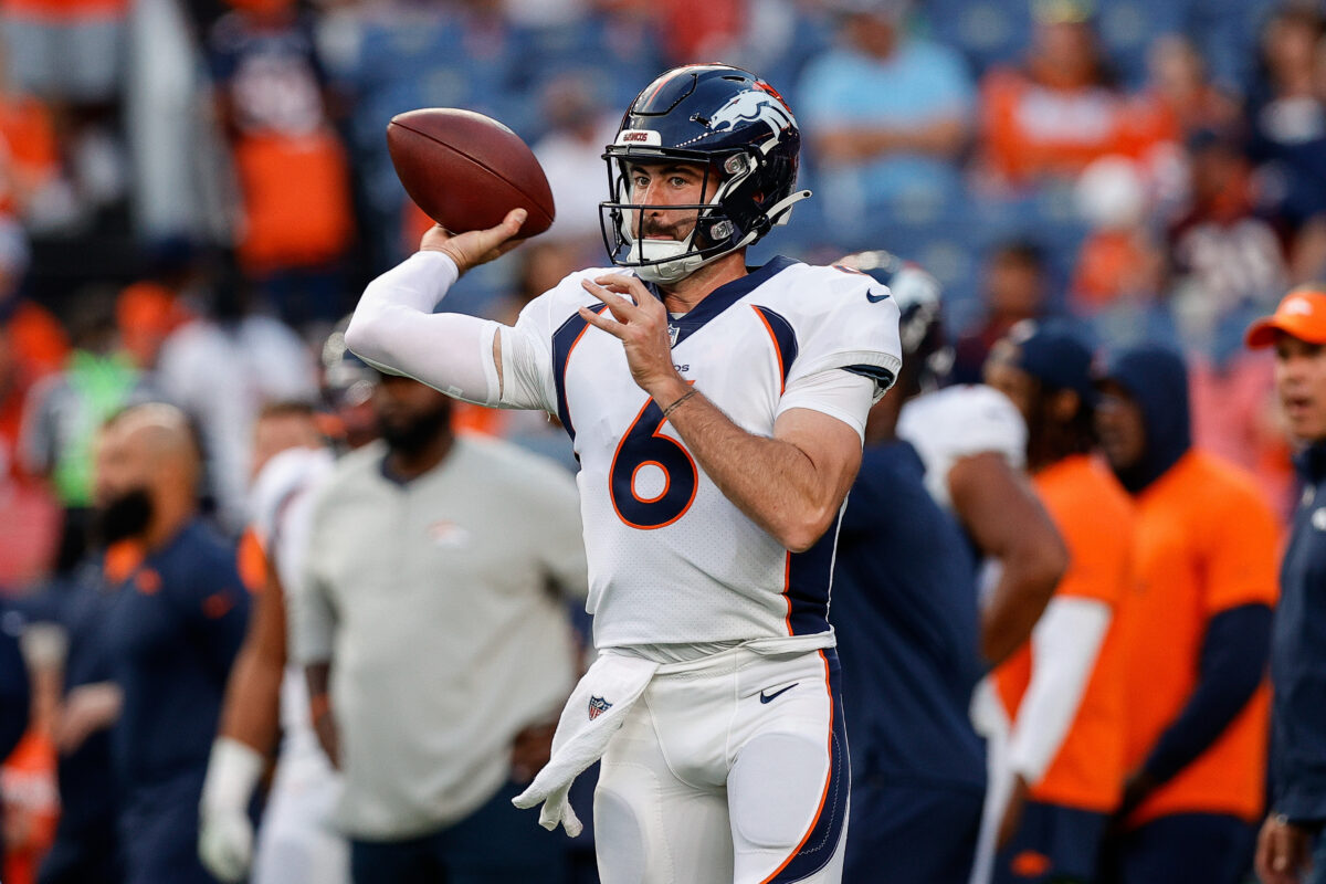 This is why the Broncos elevated QB Ben DiNucci and made him inactive