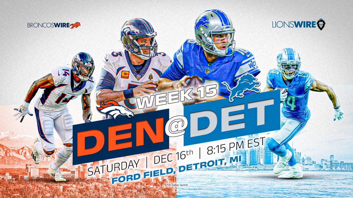 How to watch and stream the Broncos’ game against the Lions on Saturday