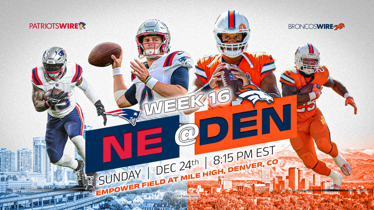 How to watch and stream the Broncos’ game against the Patriots on Christmas Eve
