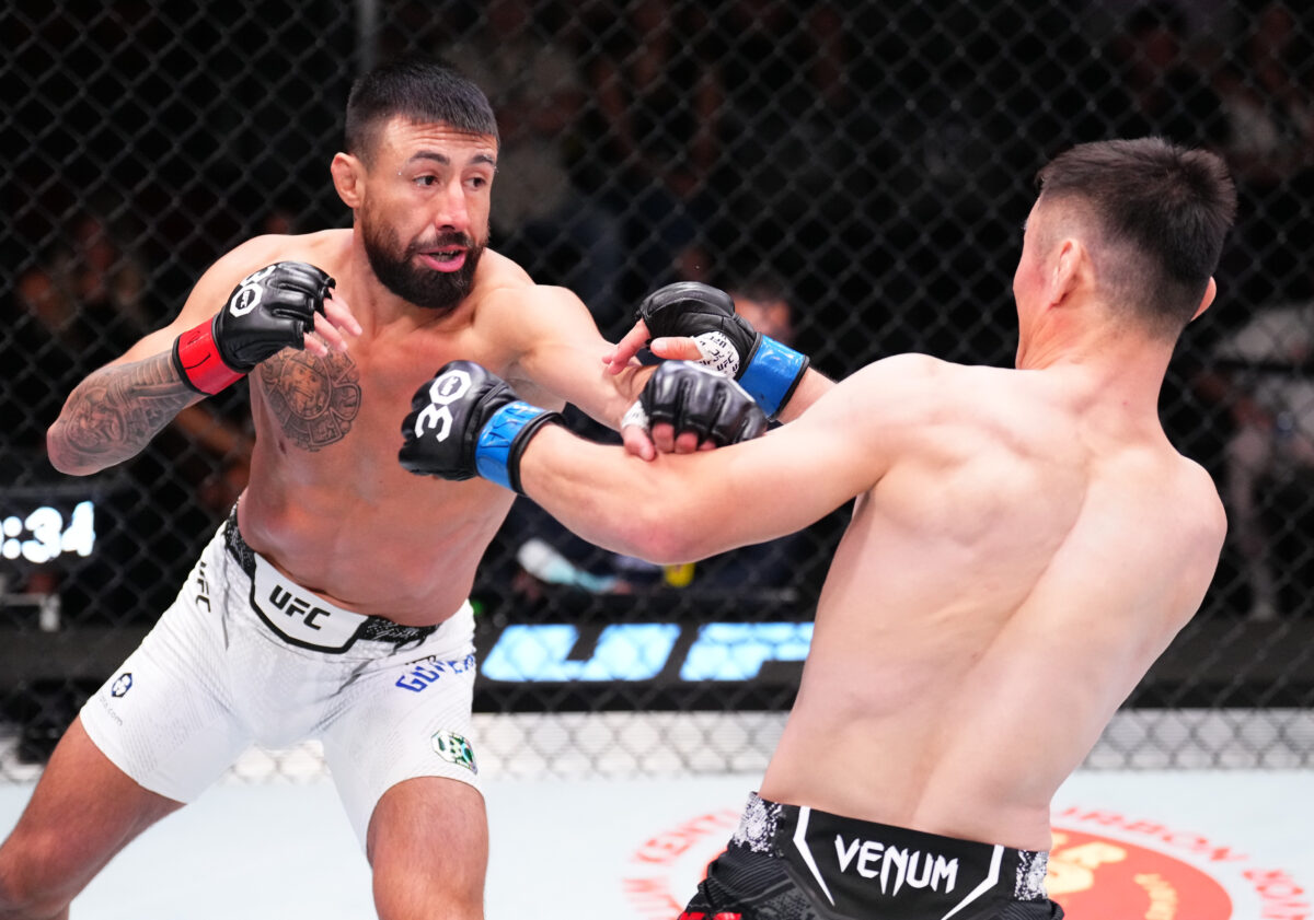 UFC free fight: Chris Gutierrez gets clean, unanimous decision win over Alateng Heili