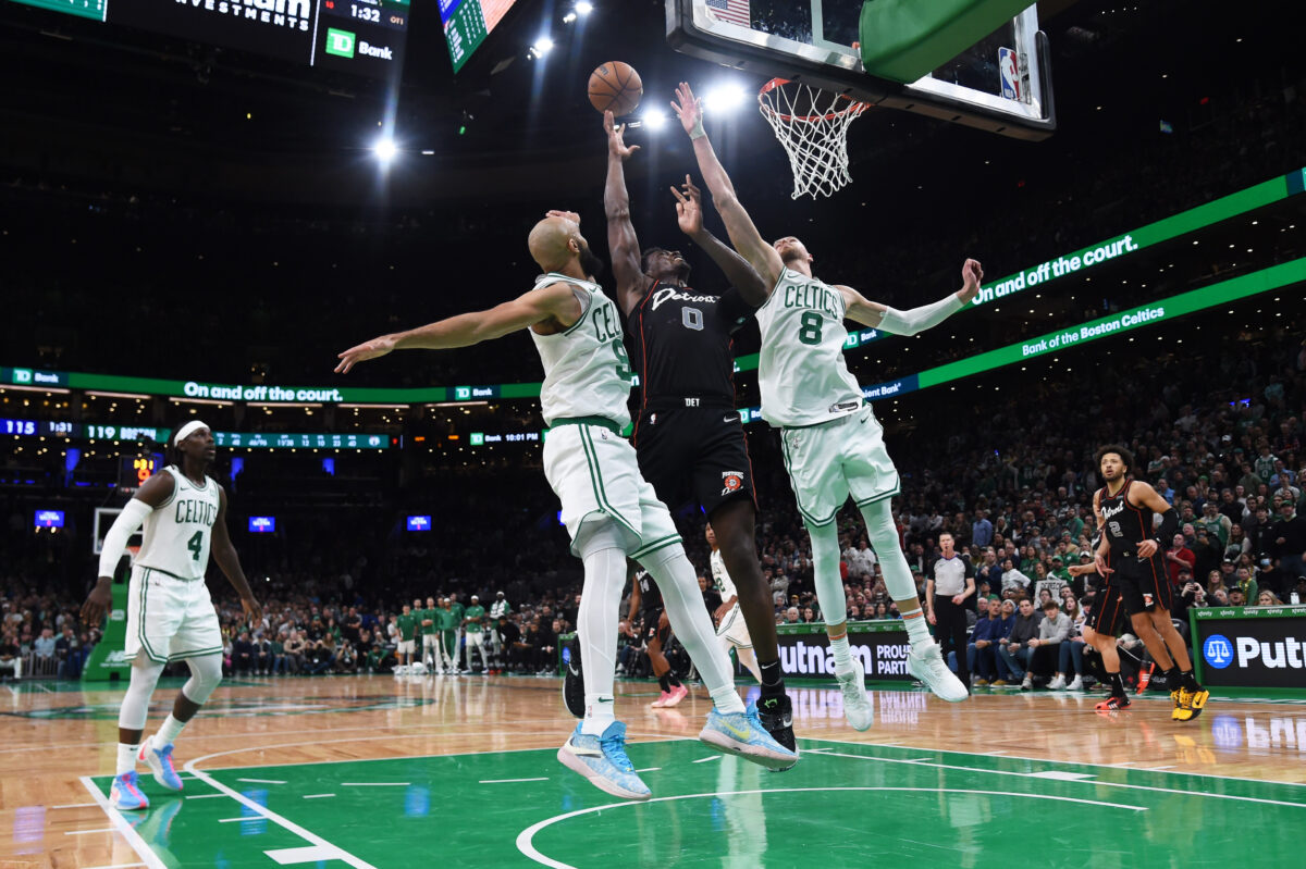 Pistons fall to Celtics, tie the Sixers for consecutive NBA loss record