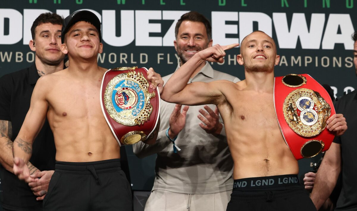 Jesse ‘Bam’ Rodriguez vs. Sunny Edwards: LIVE round-by-round updates, results, full coverage