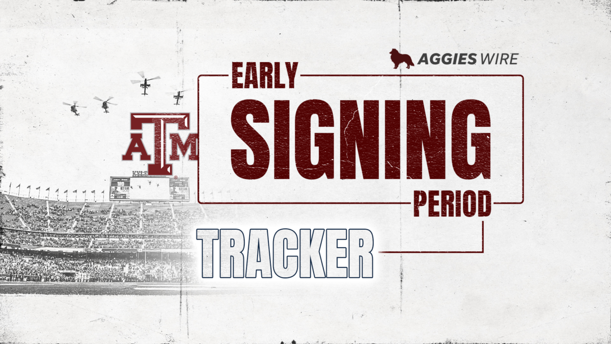 Texas A&M football early signing day tracker