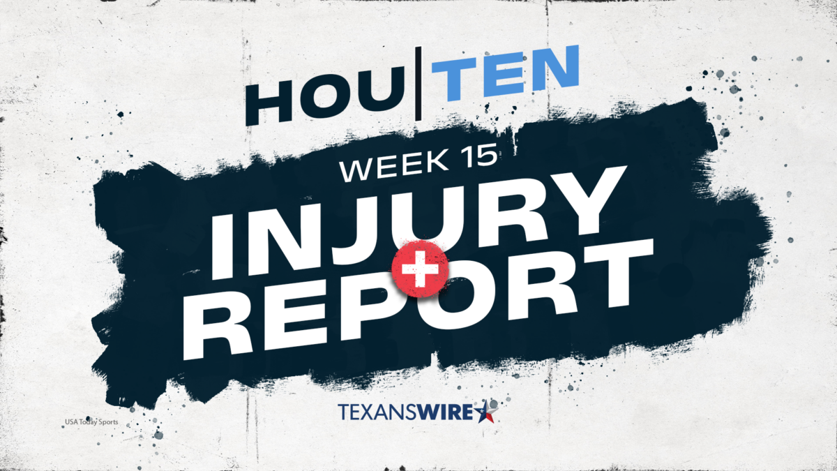 Texans vs. Titans Wednesday injury report: QB C.J. Stroud did not practice