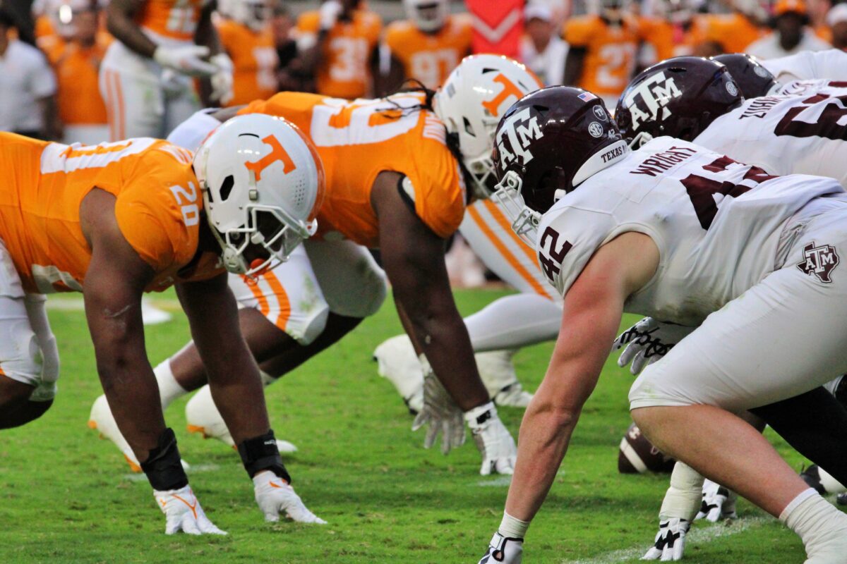 Vols offer Texas A&M offensive lineman who is entering transfer portal
