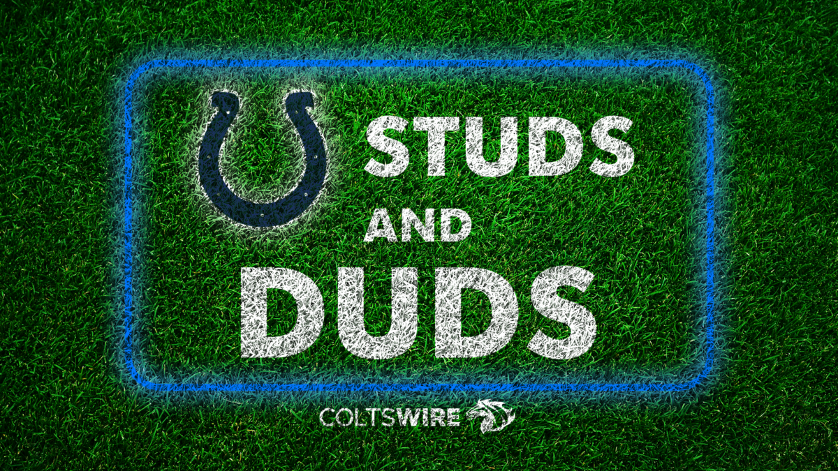 Studs and duds from Colts’ 30-13 win vs. Steelers