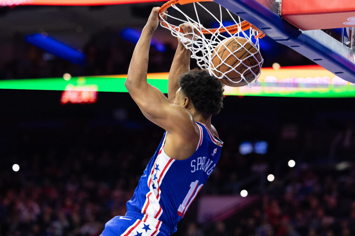 Nic Batum sees a lot of Terance Mann in young Sixers guard Jaden Springer