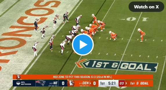 WATCH: Broncos RB Javonte Williams scores vs. Patriots