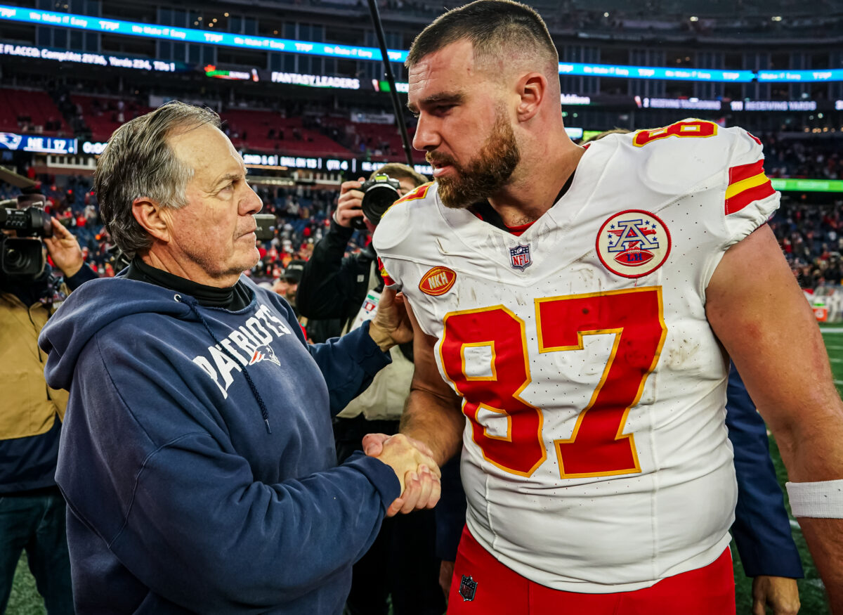 Travis Kelce reveals what he secretly told Bill Belichick after the Chiefs beat the Patriots