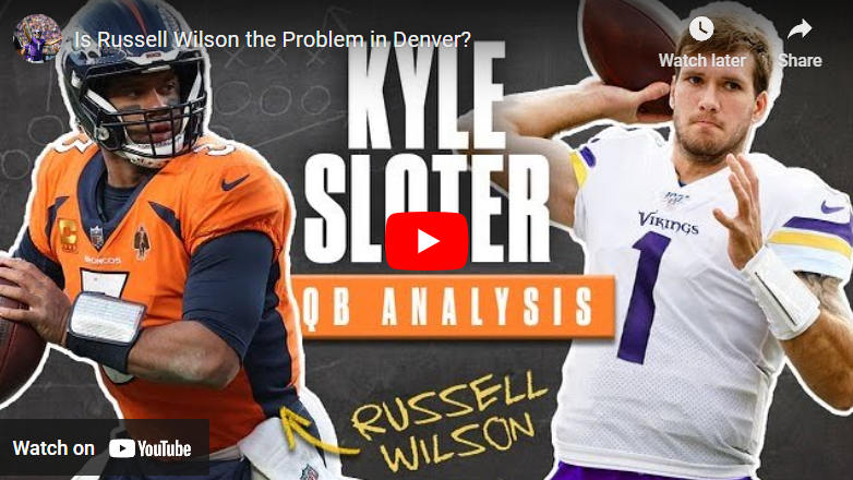 Kyle Sloter breaks down film of Broncos QB Russell Wilson