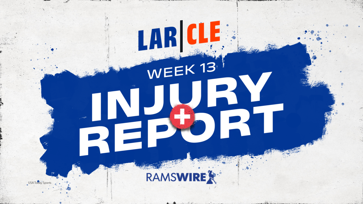 Rams injury report: Michael Hoecht questionable but expected to play