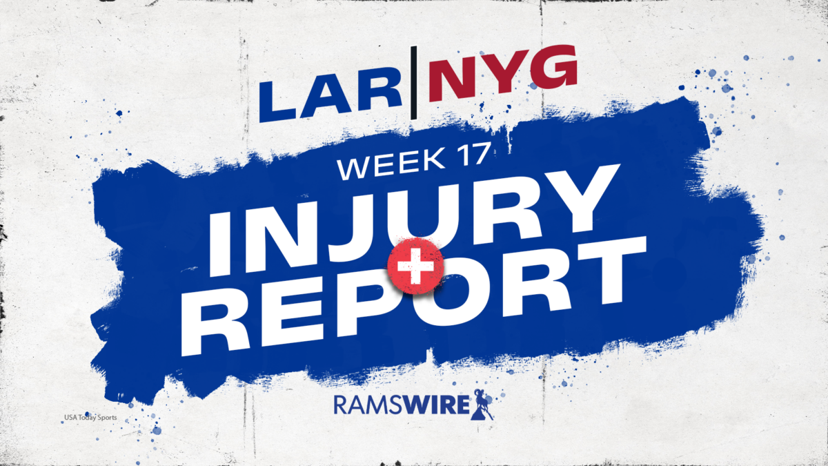 Rams injury report: Puka Nacua, Ernest Jones questionable but expected to play vs. Giants