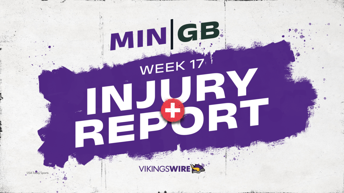 Vikings Week 17 injury report sees minor changes
