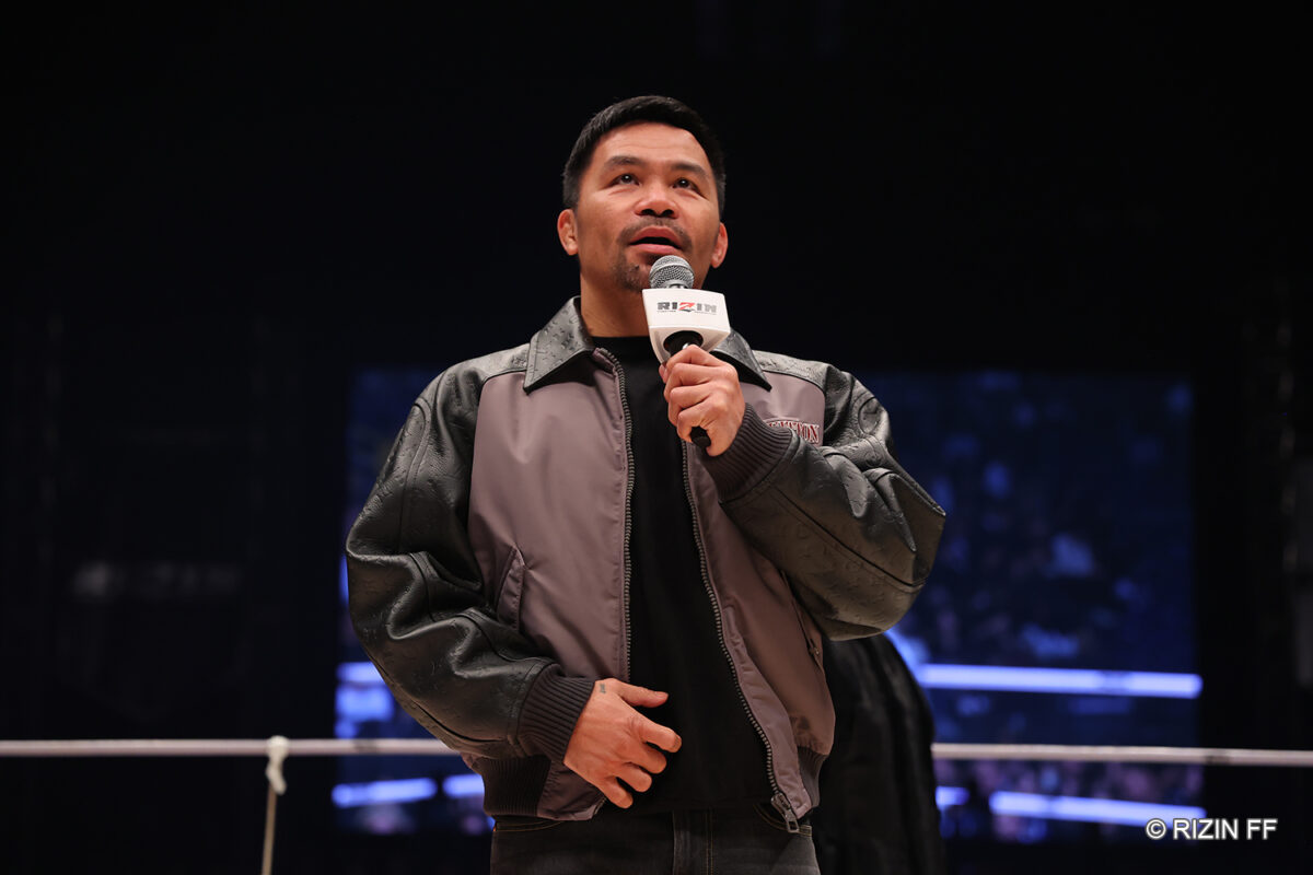 Manny Pacquiao, Rizin CEO expect Floyd Mayweather rematch in 2024