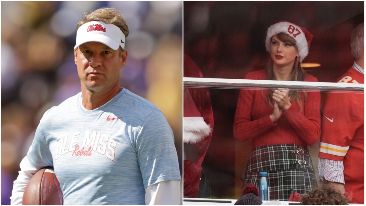Lane Kiffin loves Taylor Swift so much he couldn’t pick a favorite song
