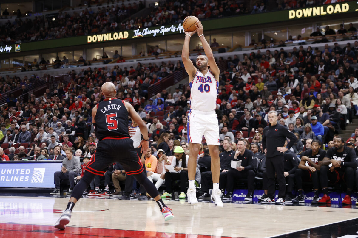 Sixers evaluate the return of Nic Batum from injury in loss to Bulls