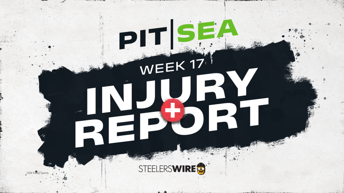 Steelers vs. Seahawks: 6 players show up on Wednesday injury report