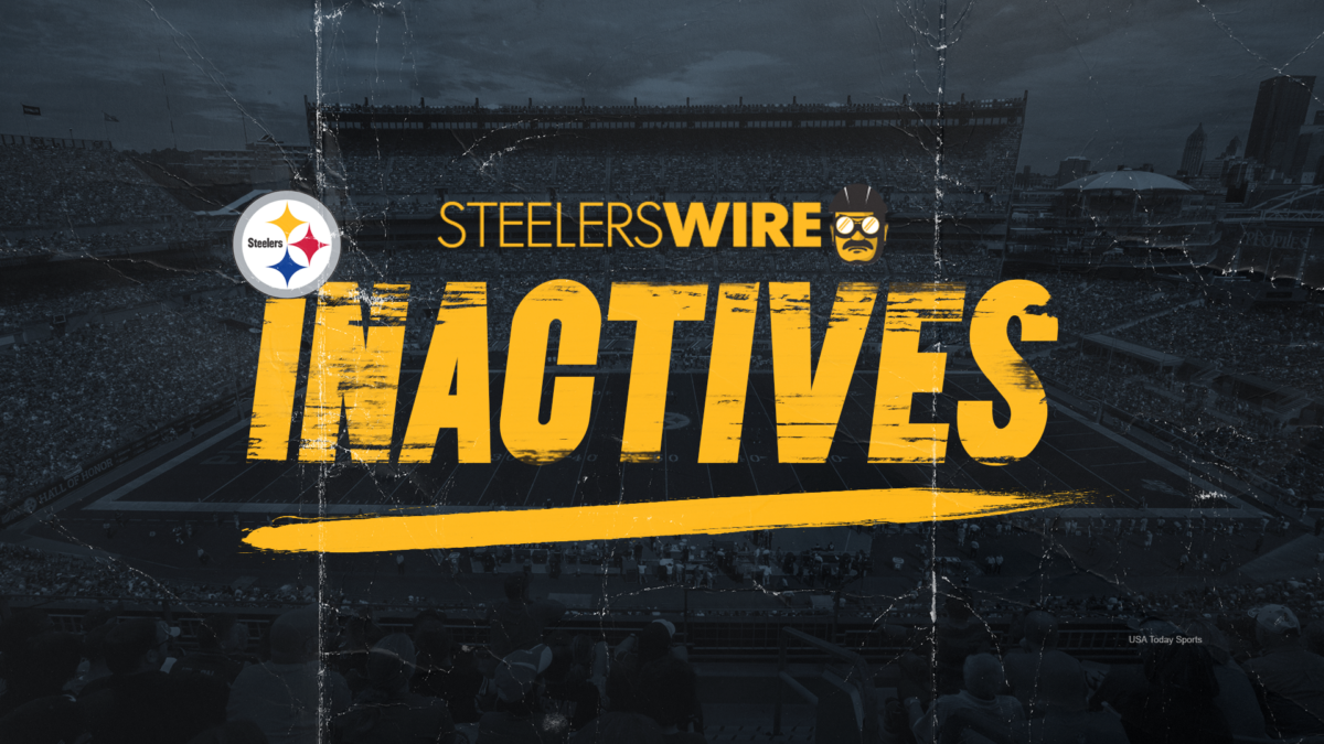 Steelers inactives: Starting NT Montravius Adams out with ankle injury